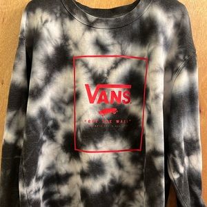 Vans tie die crew neck